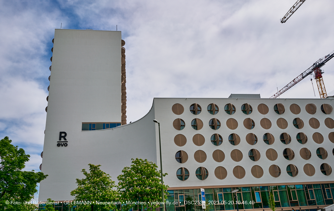 20.05.2023 - REVO Boardinghaus und Hochgarage in Neuperlach